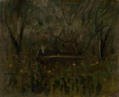 I haven bag bordet af Laszlo Mednyanszky